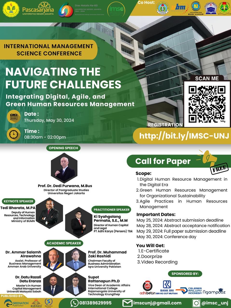 International Manajemen Conference - UNJ